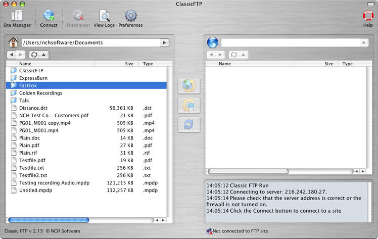 ftp client for mac os x free